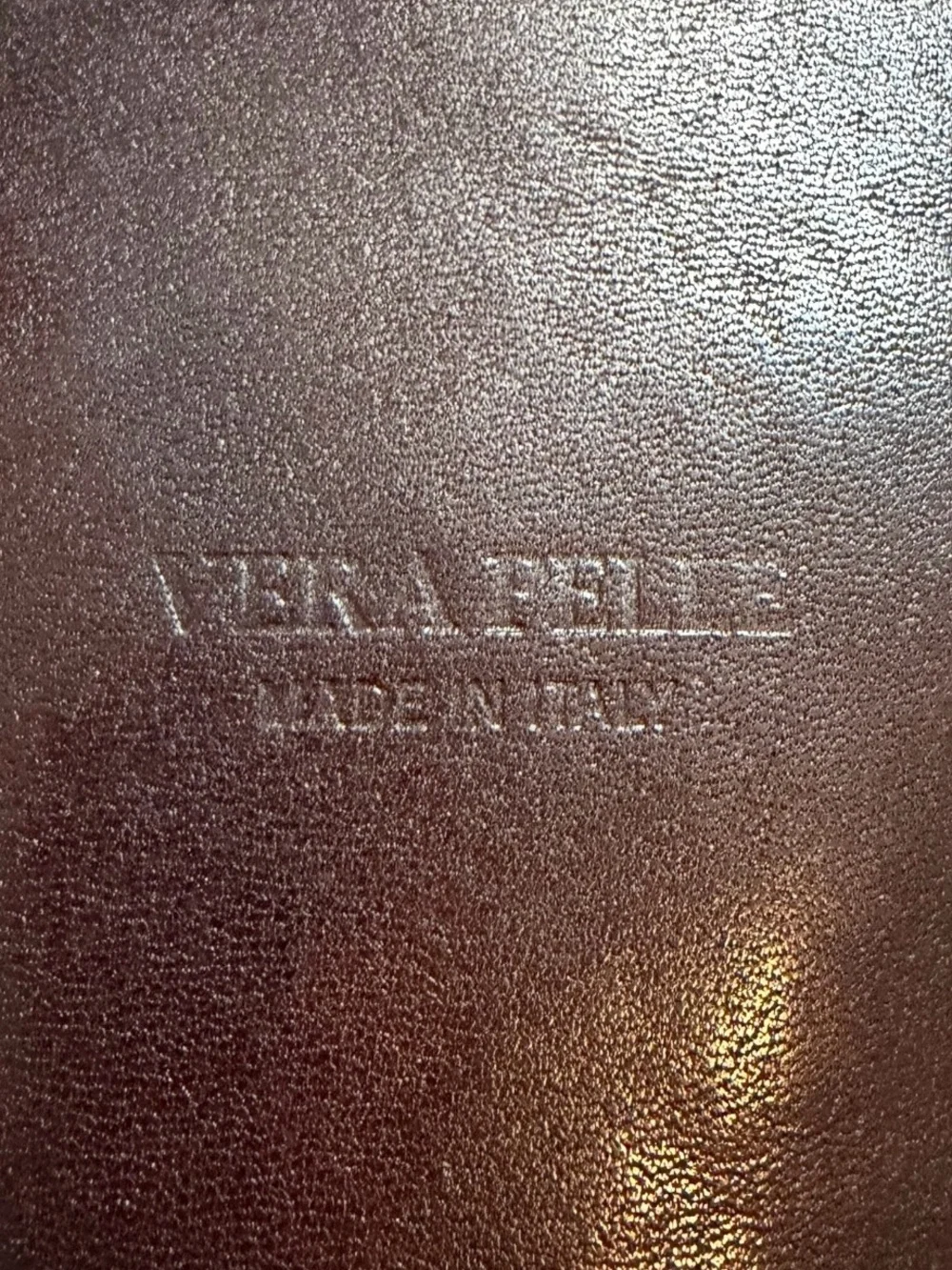 Petite Vera Pelle Italian Leather Crossbody purse
